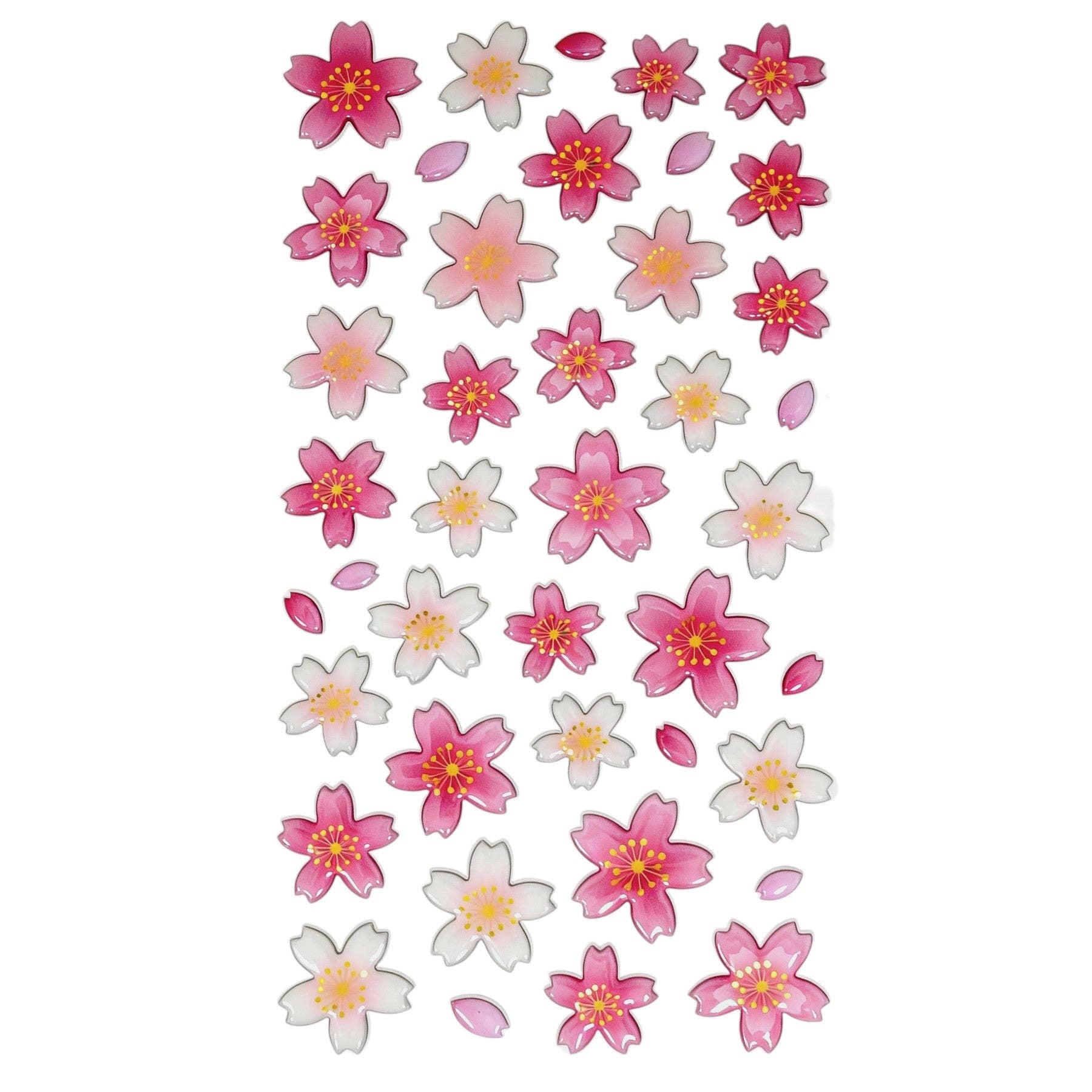 6 Piece Pack Sakura Puffy Stickers (1/500)