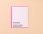 Letterpress New Baby Card—New Tot (Potato, Veggie, Sweet)
