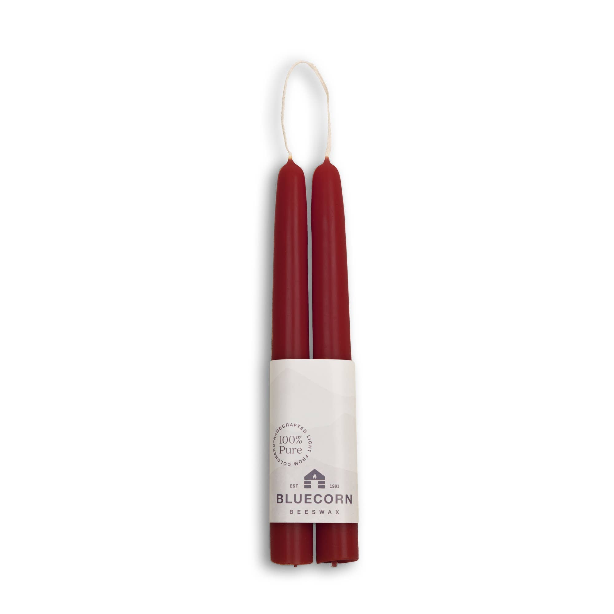 Beeswax Taper Candles – Eco-Friendly, Dripless & Handmade