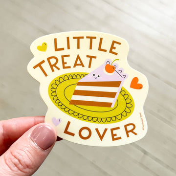 Little Treat Lover Cake Vinyl Decal Sticker