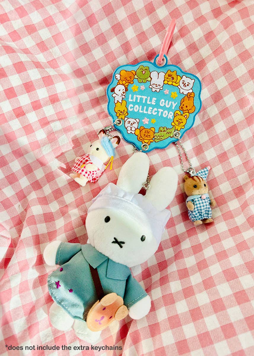 Little Guy Collector Embroidered Keychain