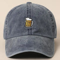 Beer Embroidered Cotton Baseball Cap