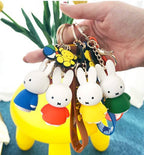 Miffy Characters Key Holder-Bag Charm