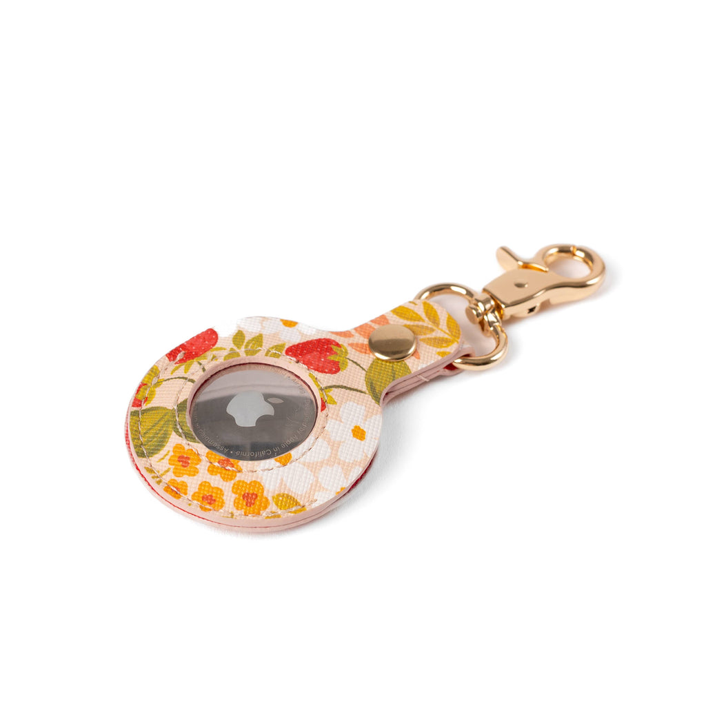 Floral AirTag Keychain