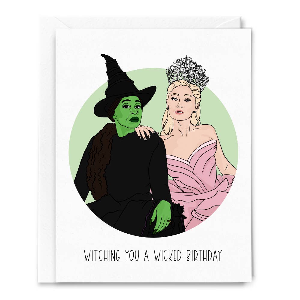 Witchng Birthday Card