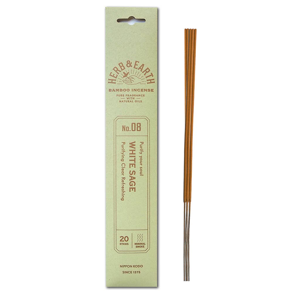 Herb & Earth Bamboo Incense 20 Packs