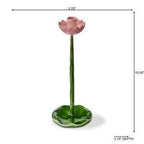 Flor Taper Holder Large Multi Enamel Iron Spring