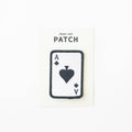 Ace of Spades Embroidered Iron on Patch