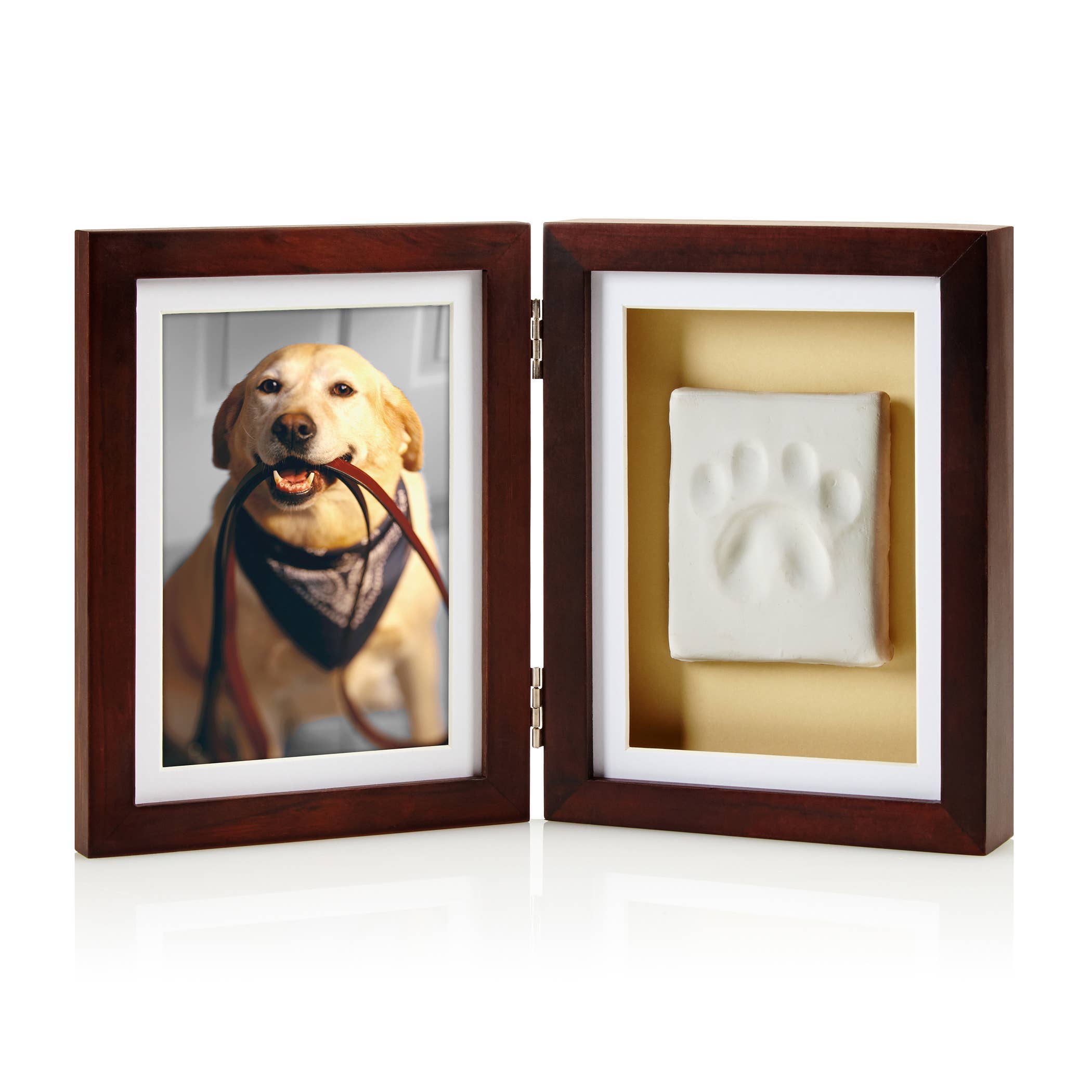 Pawprints Keepsake Photo Frame & Clay Impression Kit