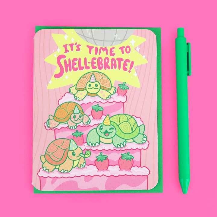 It's Time to Shell-Ebrate Card