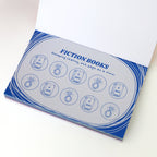 Booked & Busy Book Theme Punch Card Booklet
