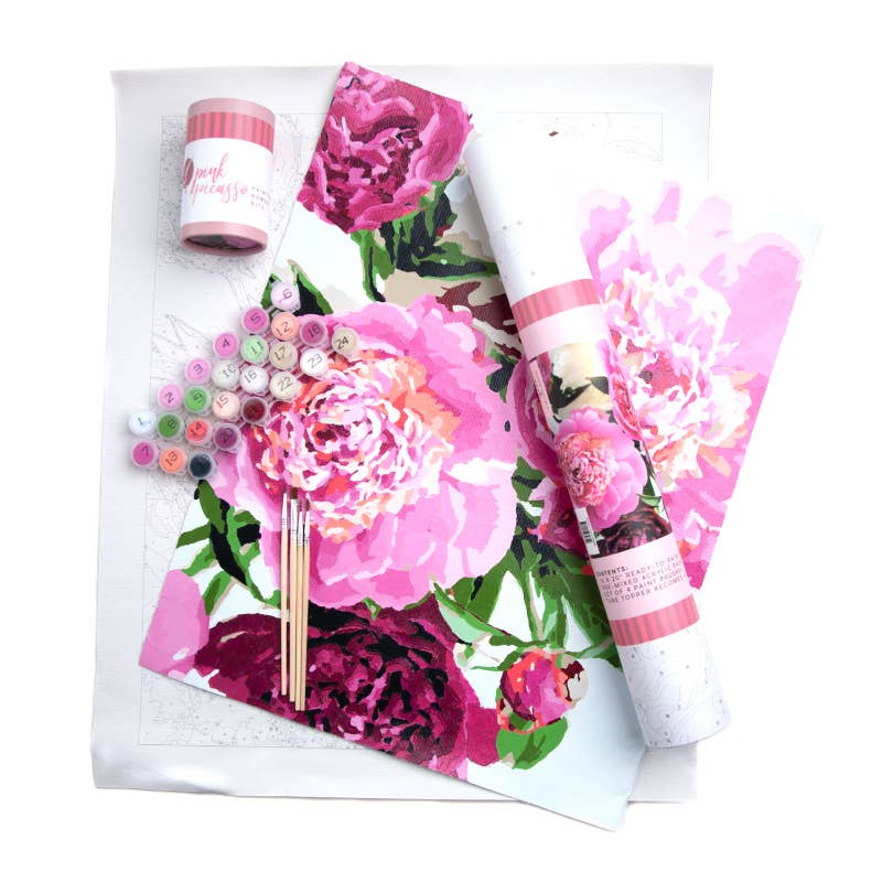 Magic Magenta Paint by Numbers