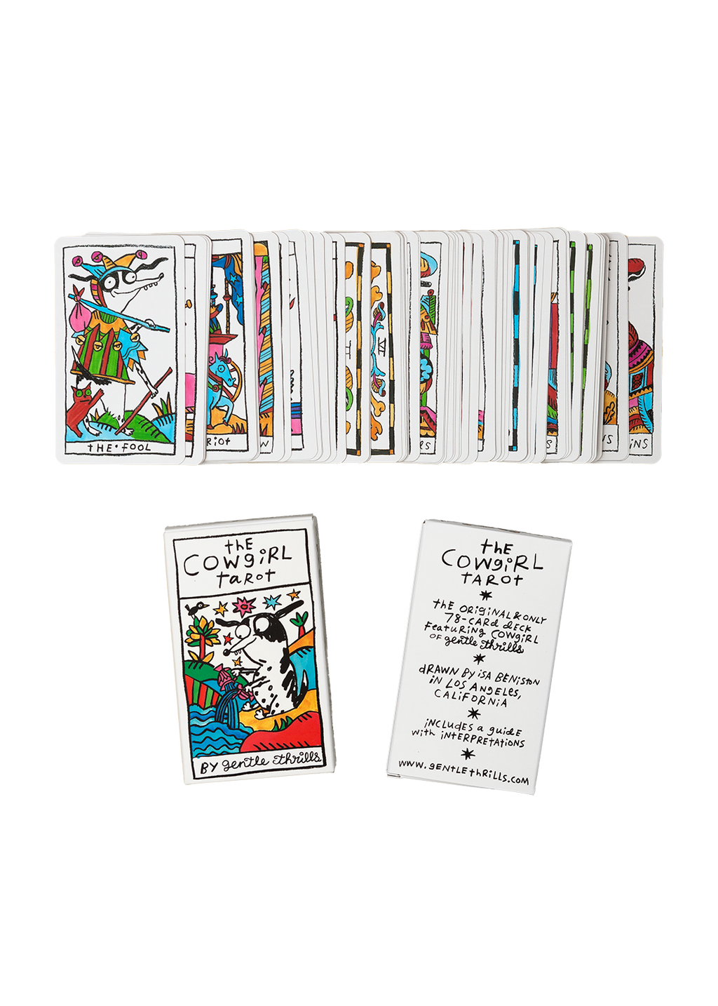 The cowgirl tarot deck