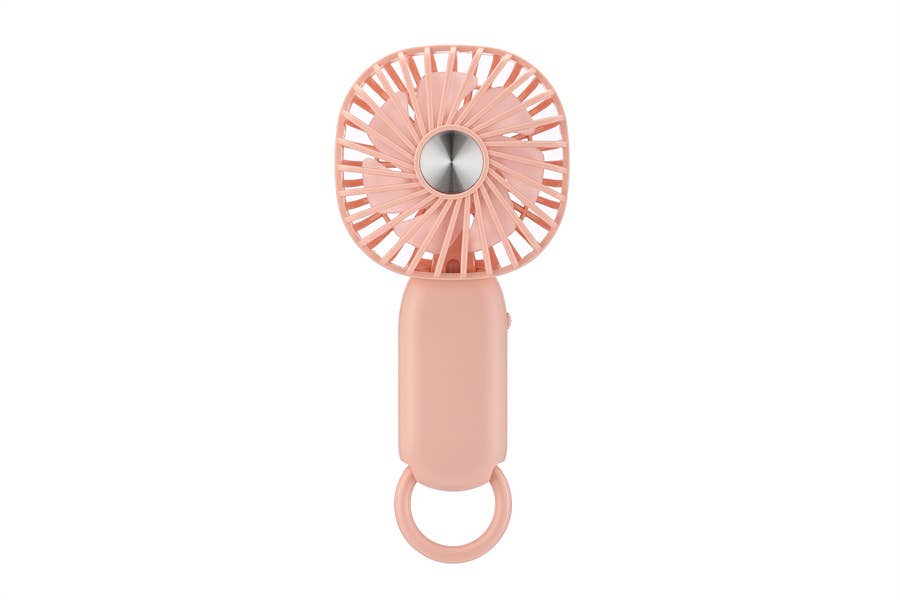 Small with Ring Handle Handheld Personal Fan