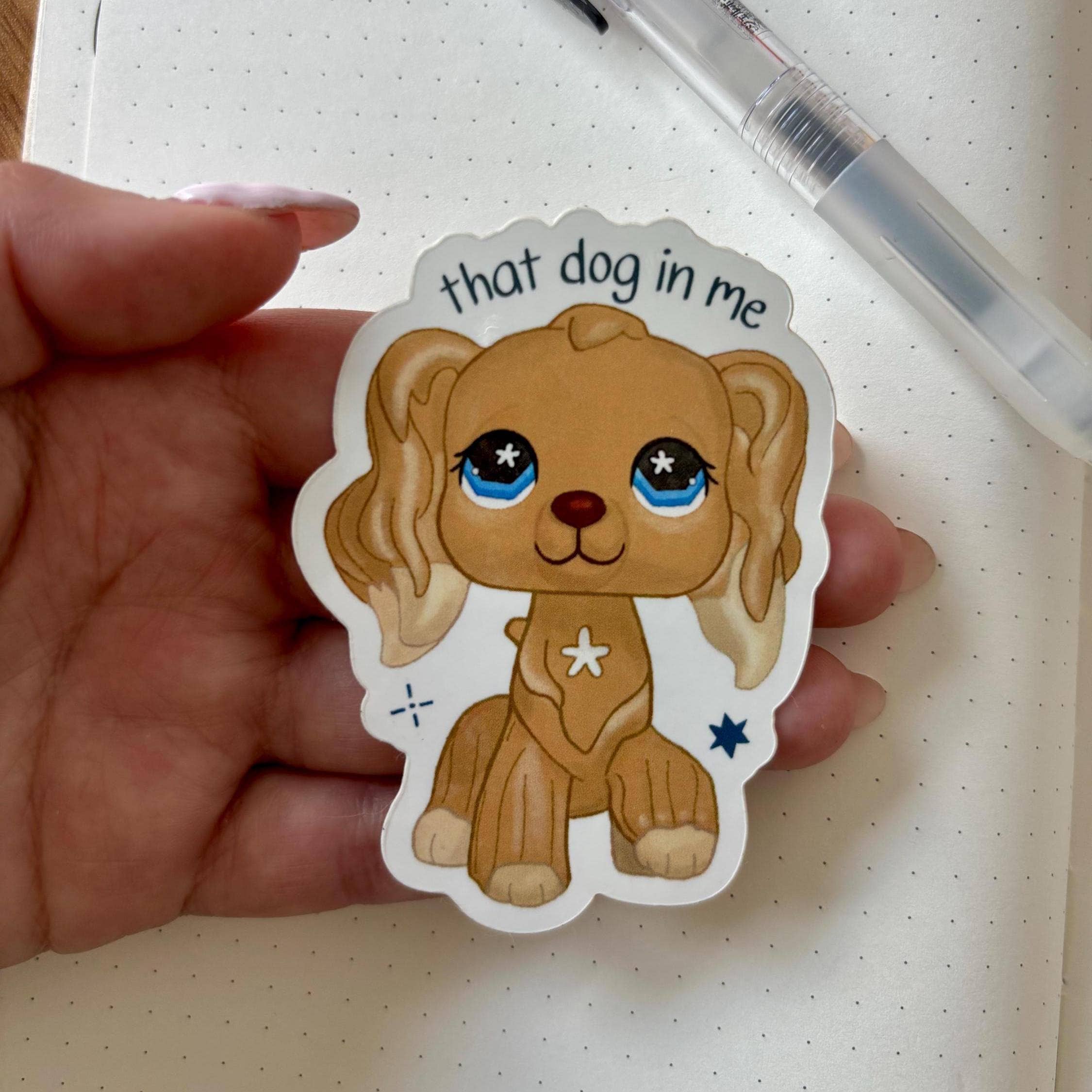 LPS Nostalgic Pet Shop Vinyl Waterproof Sticker