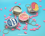 Brat Pill Case Keychain Travel Medication Organizer