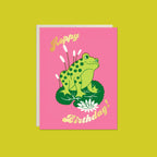 Hoppy Birthday – Foil Birthday Card