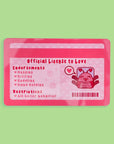 Certified Love Bug Fake Id Fake Drivers License