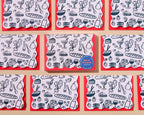 Icons Scalloped Card Set