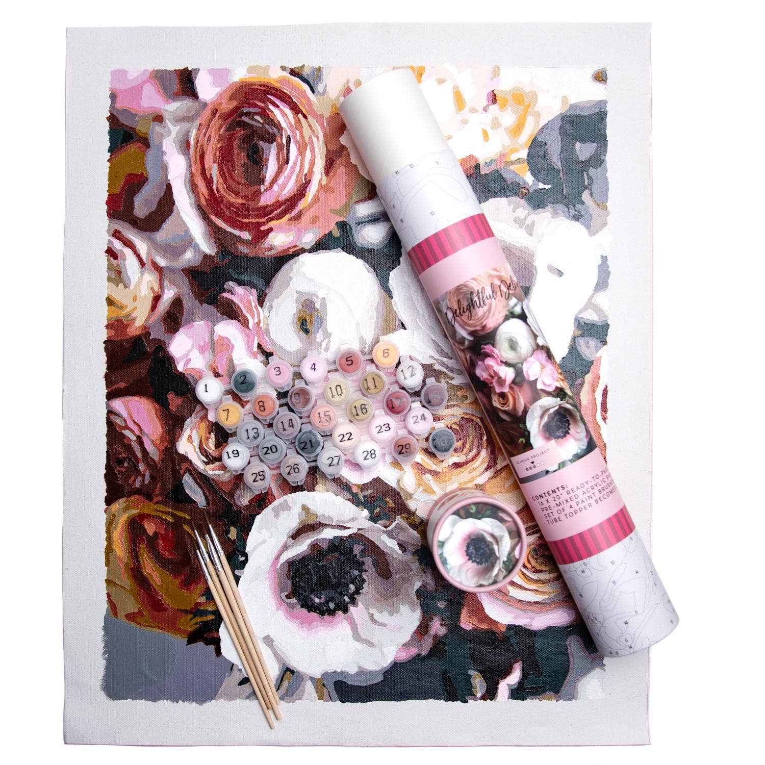 Delightful Delivery Paint by Numbers
