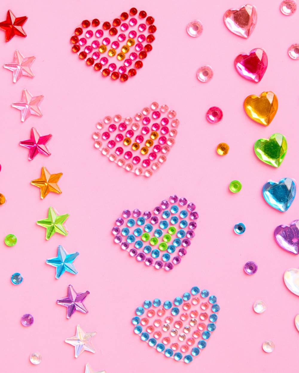 Pride Face Gems | rainbow, festival, lgbtq, rhinestones