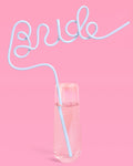 XL Blue Bride Straw | Bachelorette Party Supplies