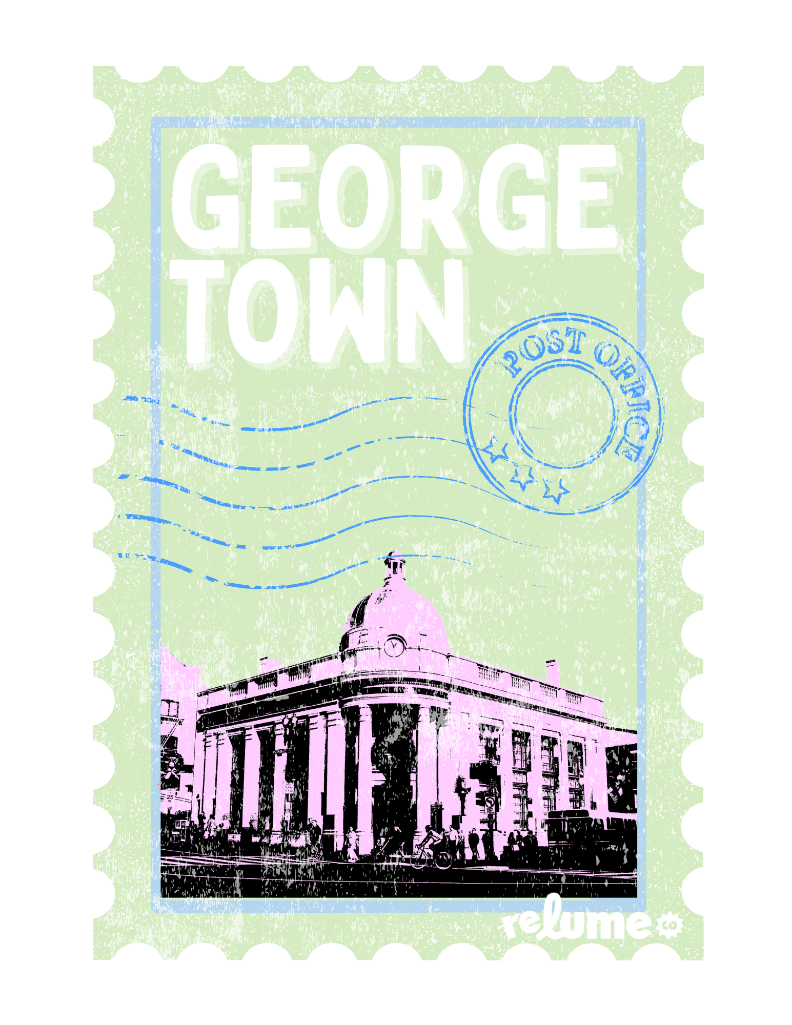 Vintage Holy Grail - DC Stamp Prints