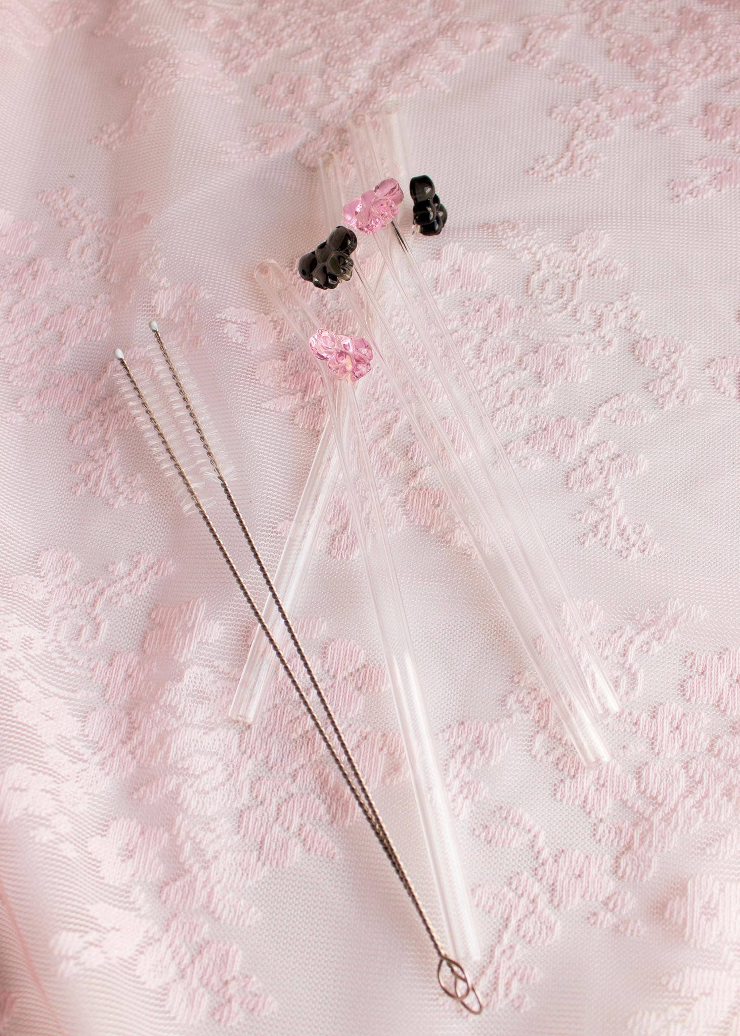 Bow Straws (4-pack)