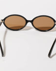 Women's Slim Oval Frame Sunglasses