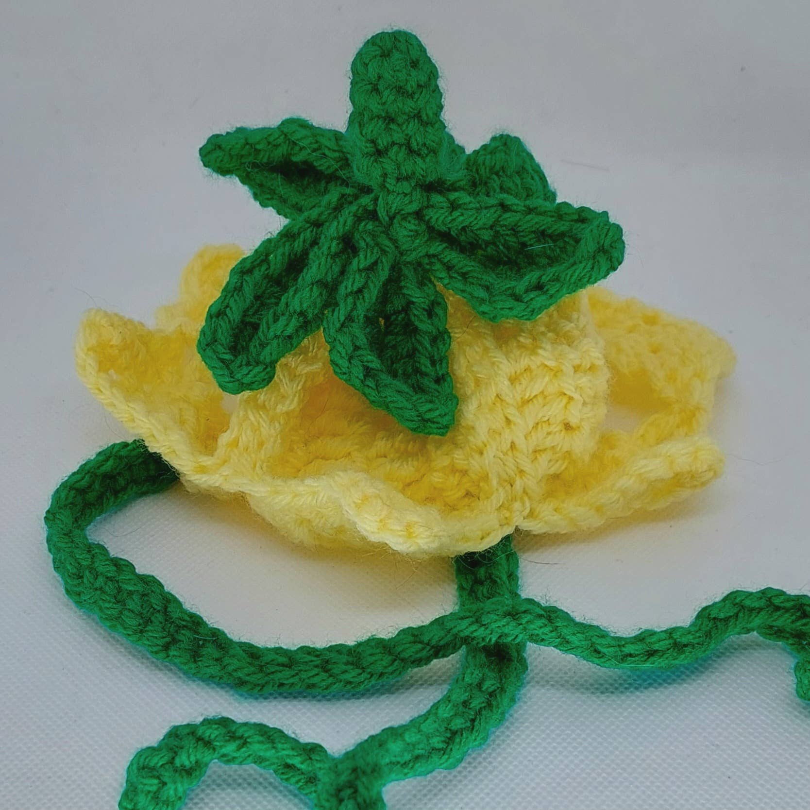 Crochet Tulip Hat - Cat Bonnet - Pet Hat