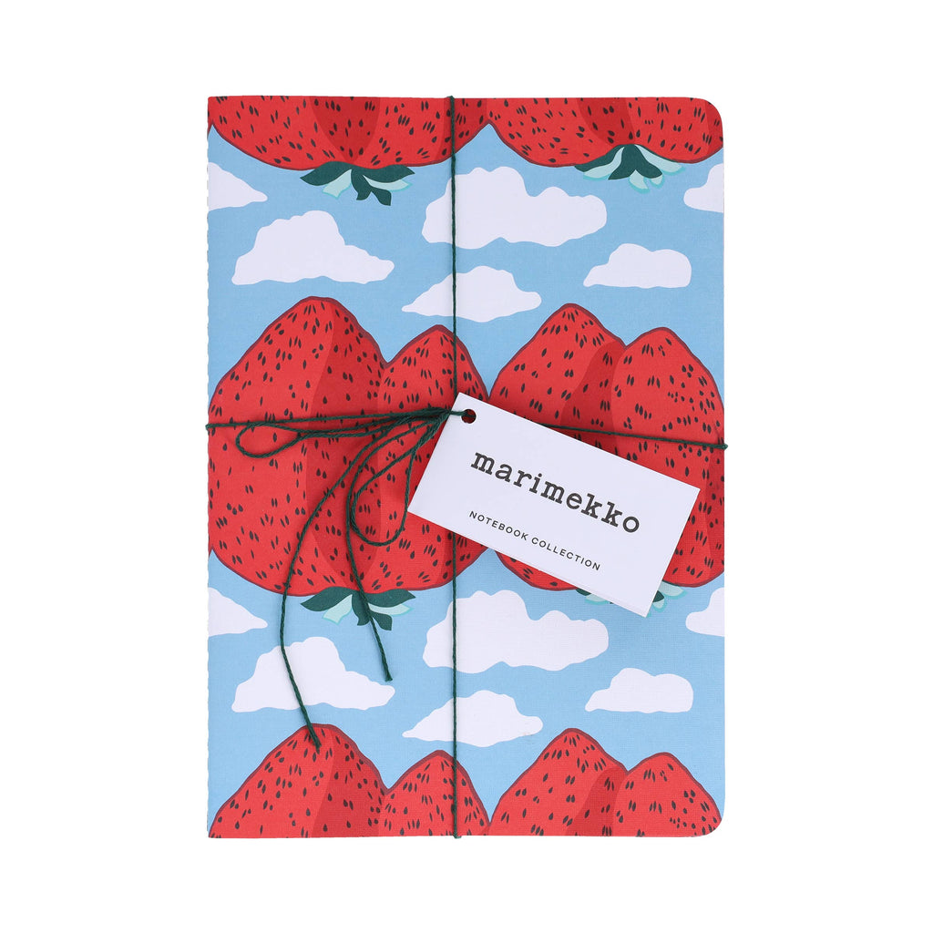 Marimekko Strawberry Notebook Collection