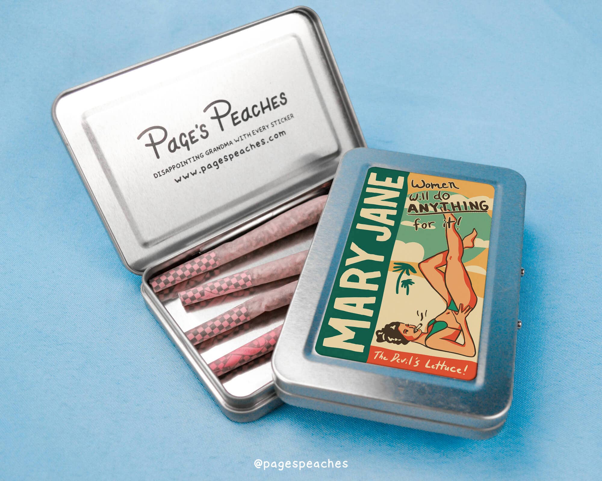 Mary Jane Cigarette Case