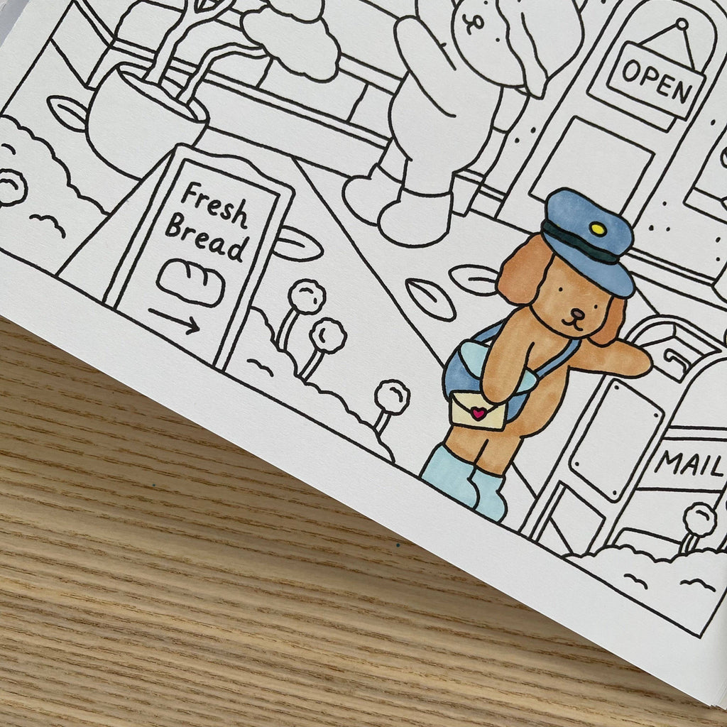 Fall-Winter Coloring Book