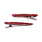 Bacon Alligator Hair Clip Set