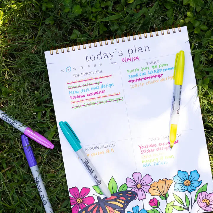 Color-In Daily Planner