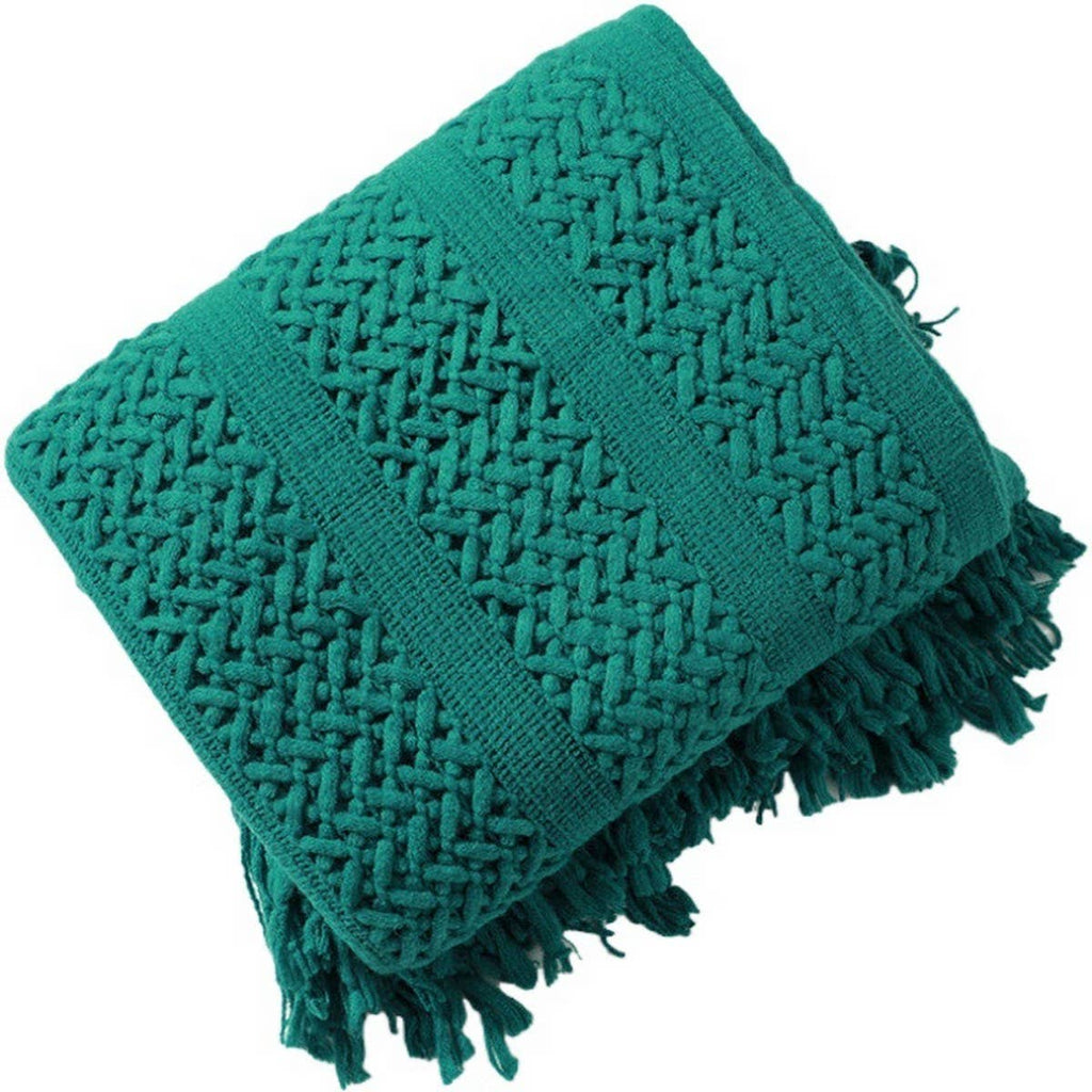 Soft Warm Chunky Knit Blanket