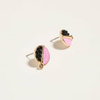 0.5 Inch Canned Caviar Bead Vacation Post Earrings