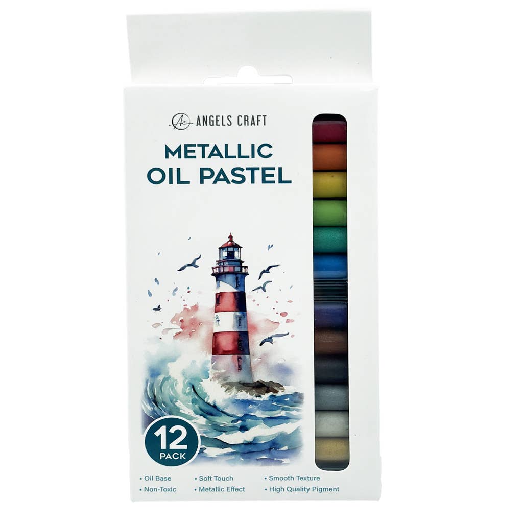 Oil Pastel Metallic Set of 12