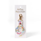 Floral AirTag Keychain
