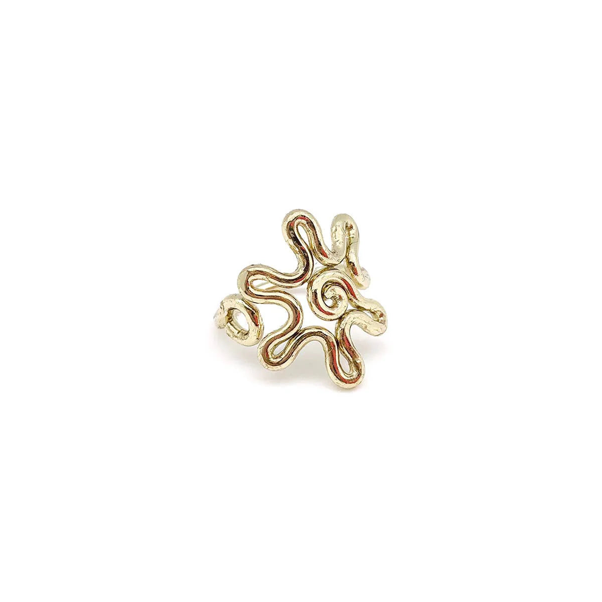 Gold Plated Adjustable Ring Assorted Selection