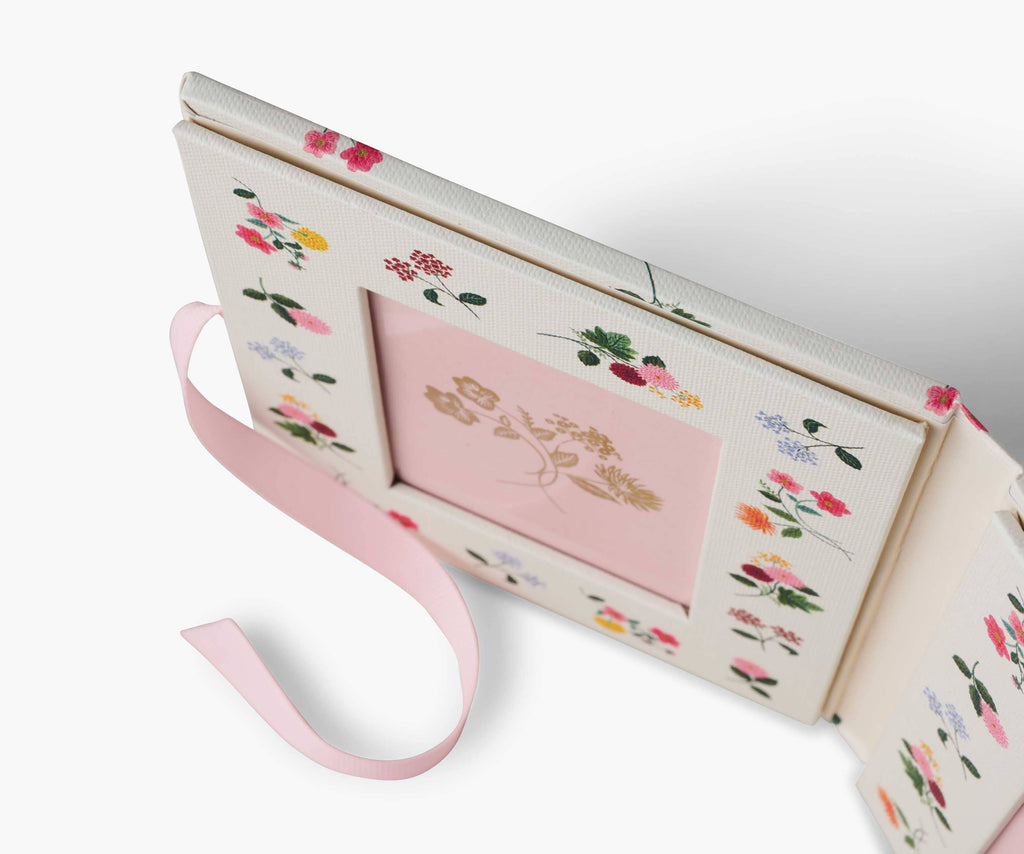 Ditsy Dahlia Folio Paper Wrapped Picture Frame