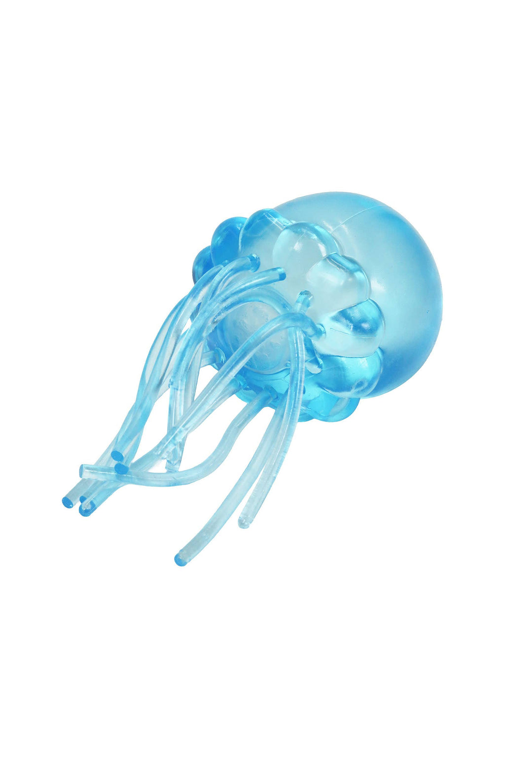 Jellyfish Clear Solid Maltose Putty Filled Squishy - 4 Inch