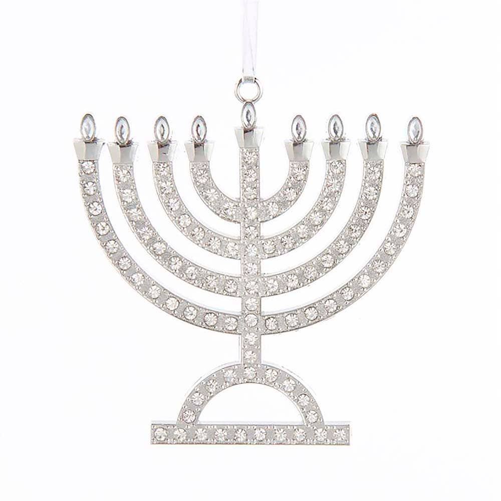 Metal Silver Hanukkah Ornament