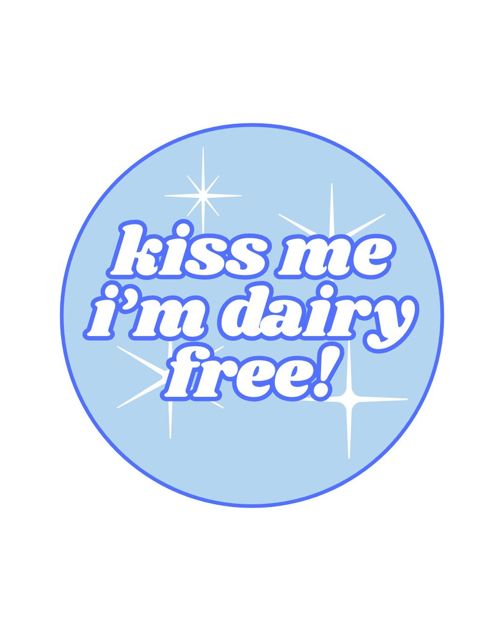 Dietary Restrictions Cuties Stickers