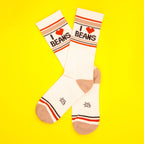 I ❤️ Beans Gym Crew Socks