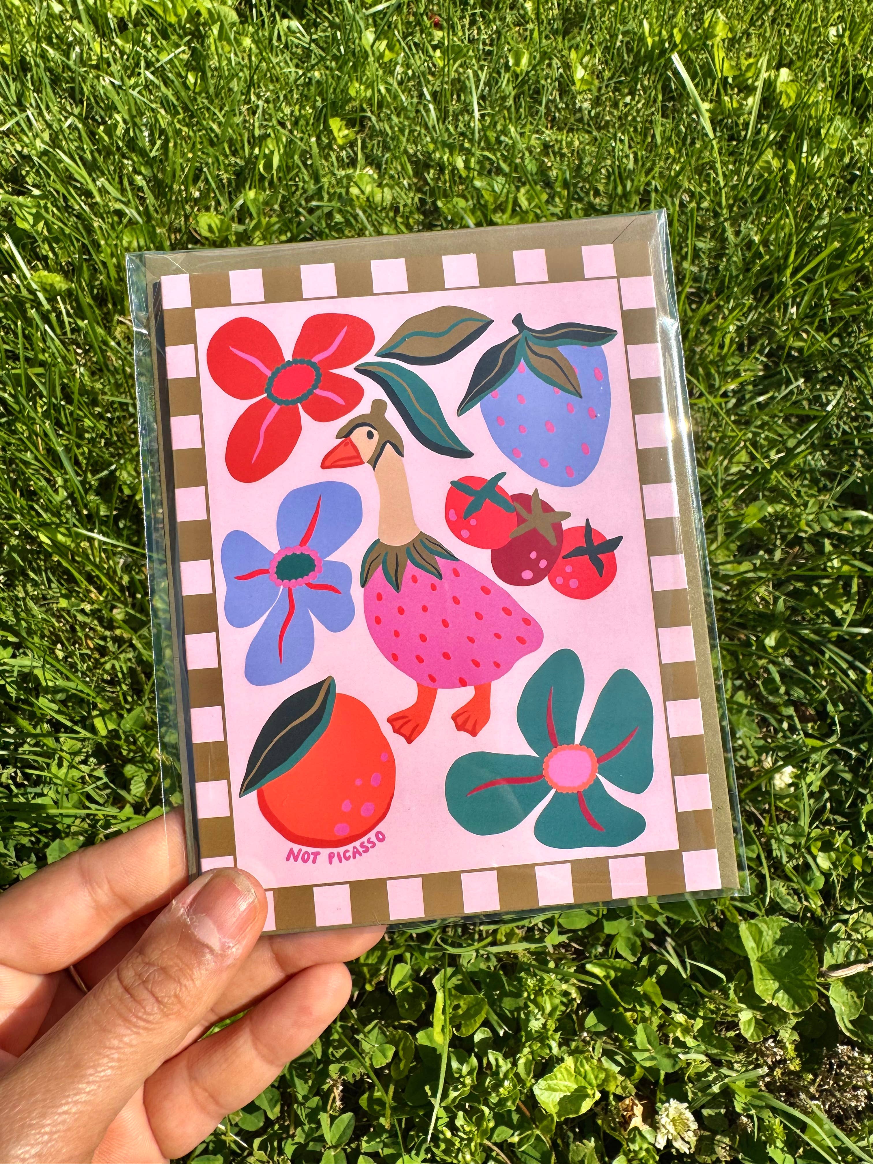Gooseberry Greeting Card
