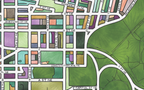 Kingman Park Map Art Print
