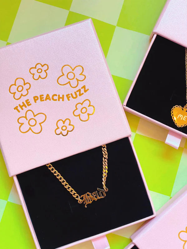 Bad Nameplate Necklace