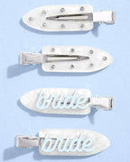 Bride Beauty Clips | Pearl Hair Accessories Bridal Shower