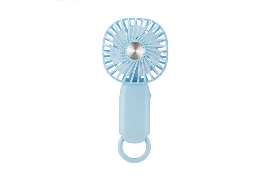 Small with Ring Handle Handheld Personal Fan